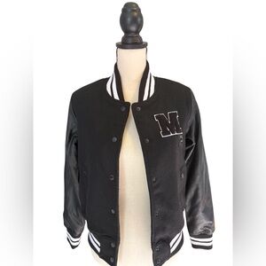 Madden Girl Varsity Jacket Size XS